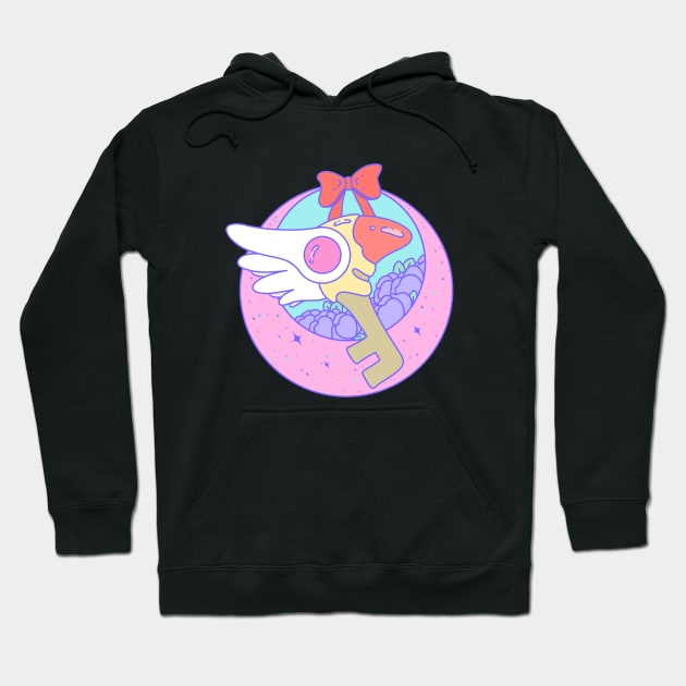 Sakura Bird Key Hoodie by Cosmic Queers